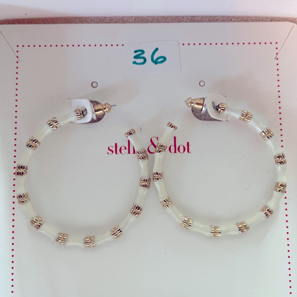 Stella and dot earrings